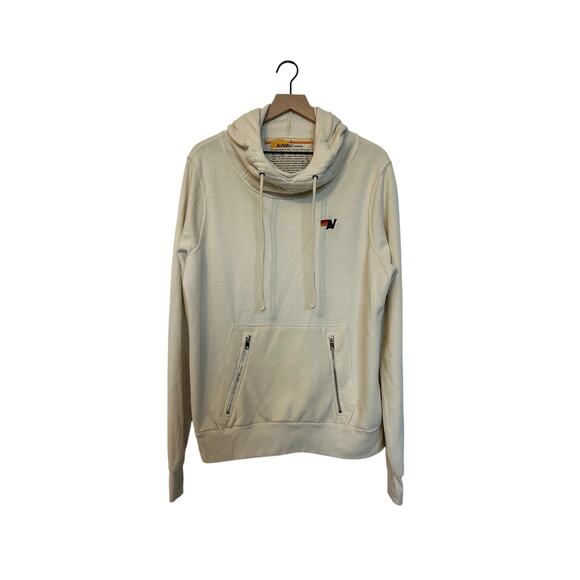 Aviator Nation NINJA PULLOVER HOODIE in VINTAGE WHITE - Picture 2 of 5